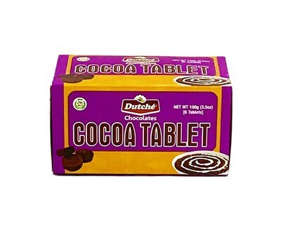 Dutché Chocolates Cocoa Tablet (6 Tablets) 100g