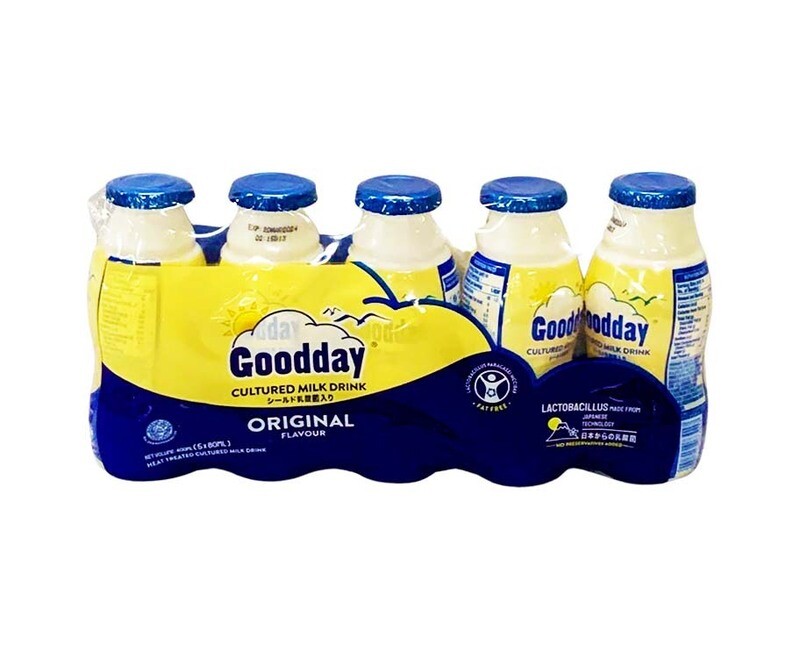Goodday Cultured Milk Drink Original Flavour (5 Packs x 80mL)