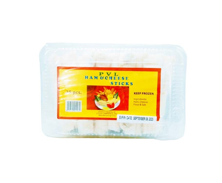 PVL Ham &amp; Cheese Sticks 25 Pieces