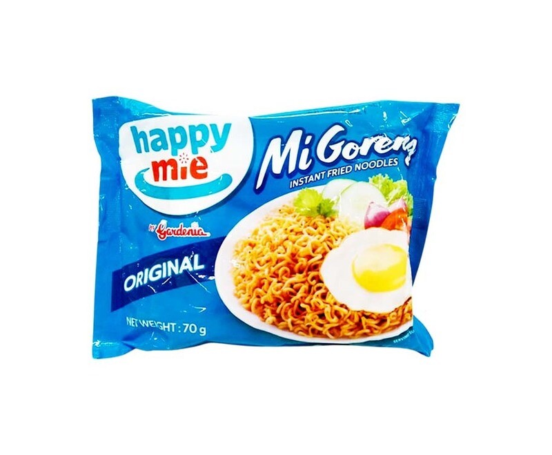 Happy Mie by Gardenia Mi Goreng Instant Fried Noodles Original 70g