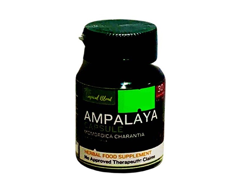 Tropical Blend Ampalaya (Momordica Charantia) Herbal Food Supplement 30 Capsules
