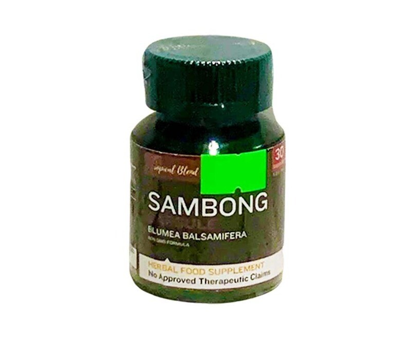 Tropical Blend Sambong (Blumea Balsamifera) Herbal Food Supplement 30 Capsules