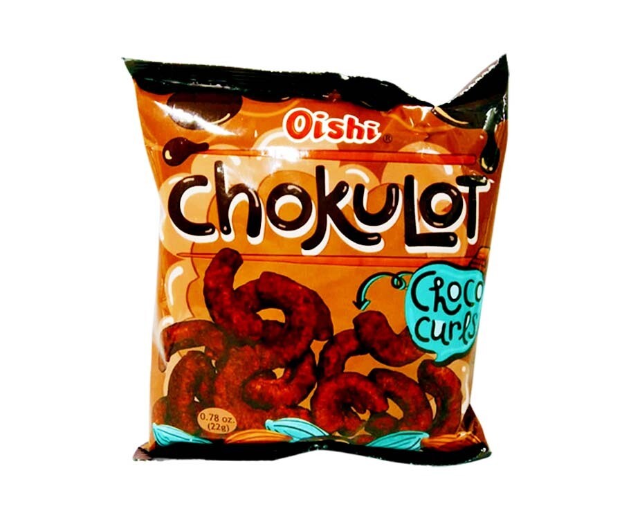 Oishi Chokulot Choco Curls 22g