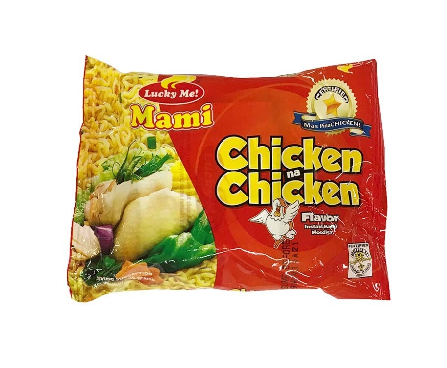 Lucky Me! Mami Chicken na Chicken Flavor Instant Mami Noodles 55g
