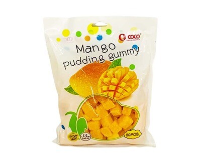 Coco Mango Pudding Gummy 50 Pieces