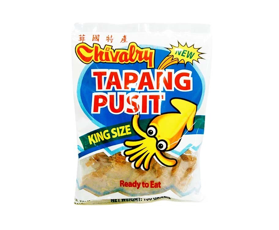 Chivalry New Tapang Pusit King Size Ready To Eat 100g
