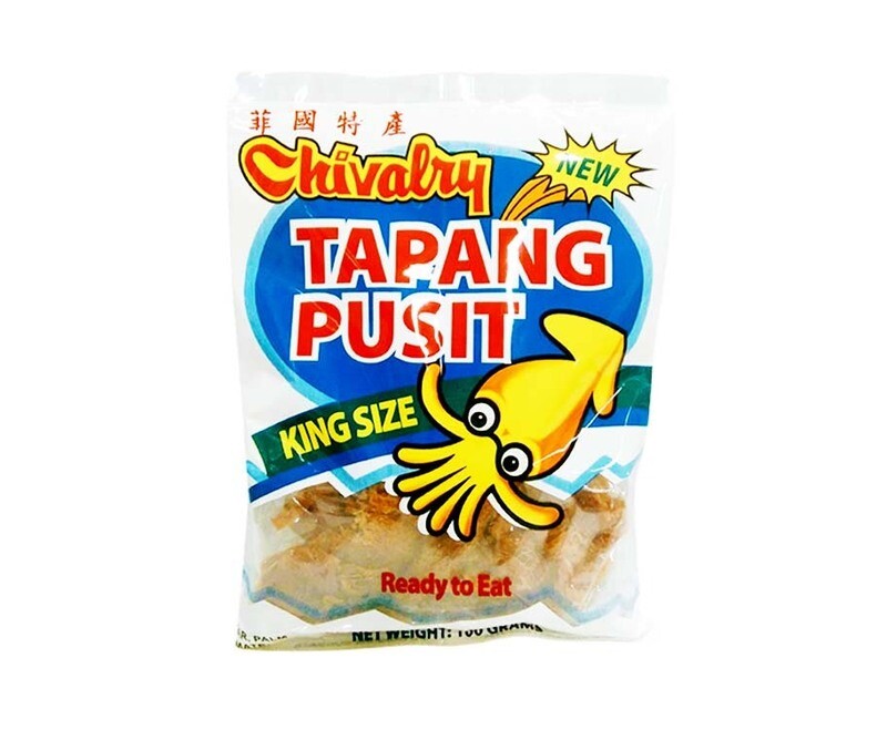Chivalry New Tapang Pusit King Size Ready To Eat 100g