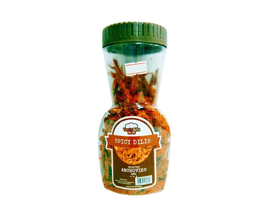 Tasty Bitz Spicy Dilis Roasted Anchovies 280g