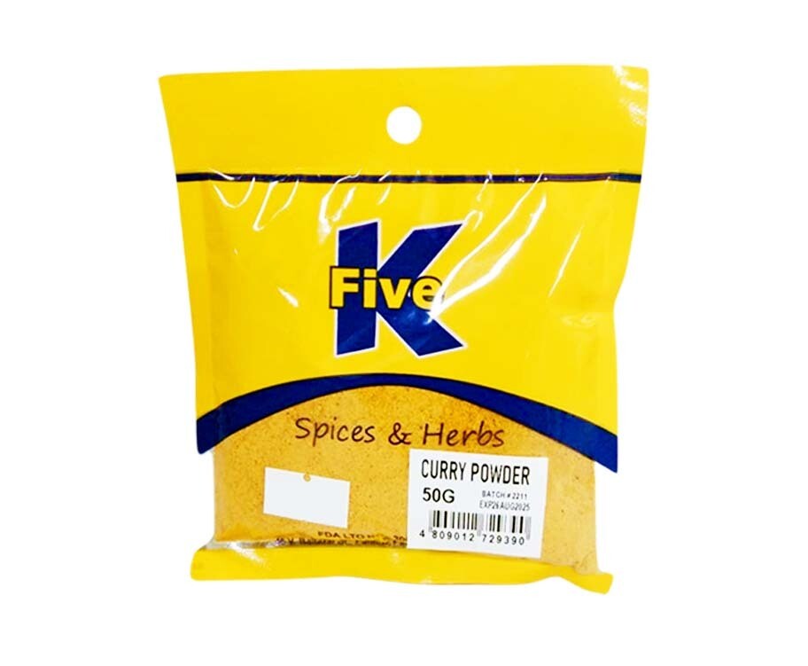 K Five Spices & Herbs Curry Powder 50g