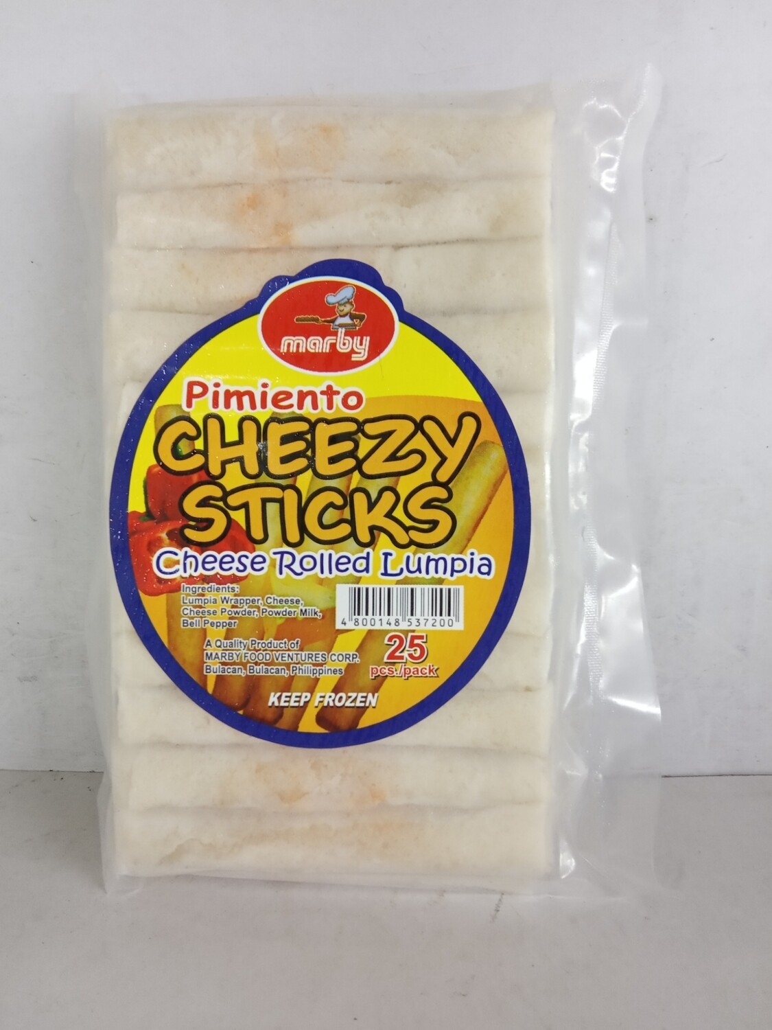Marby Food Cheesy Pimiento Stick 25s