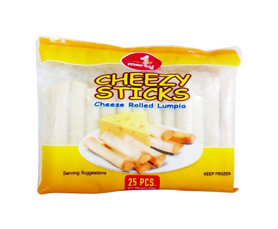 Marby Cheezy Sticks Cheese Rolled Lumpia 25 Pieces