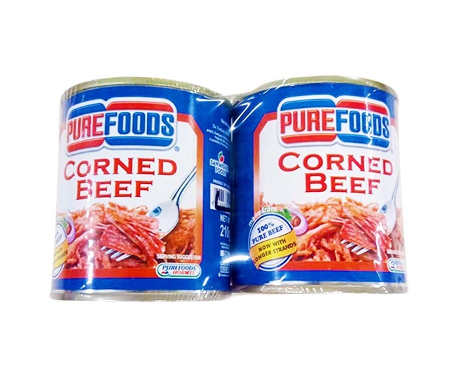 Purefoods Corned Beef (2 Packs x 210g)