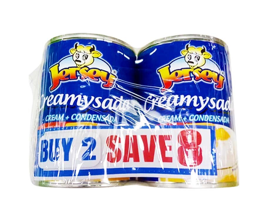 Jersey Creamysada (Cream + Condensada) 2 Packs x 370mL