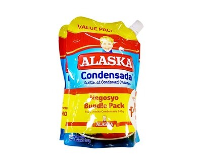 Alaska Condensada Sweetened Condensed Creamer (2 Packs x 545g)