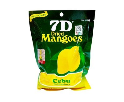 7D Dried Mangoes Cebu Philippines 200g