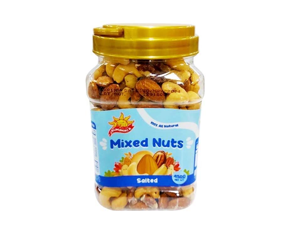 Sunsnack Mixed Nuts Salted 450g
