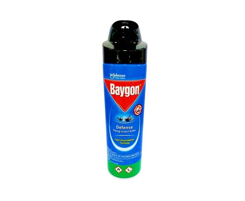 Baygon Defense Flying Insect Killer Fast Knockdown Formula 500mL