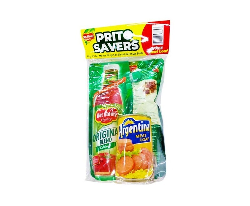 Del Monte Original Blend Ketchup (2 Packs x 320g) + Free Argentina Meat Loaf