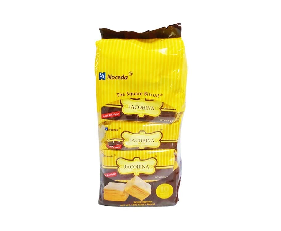 Noceda Jacobina The Square Biscuit (10 Packs x 25g) 250g