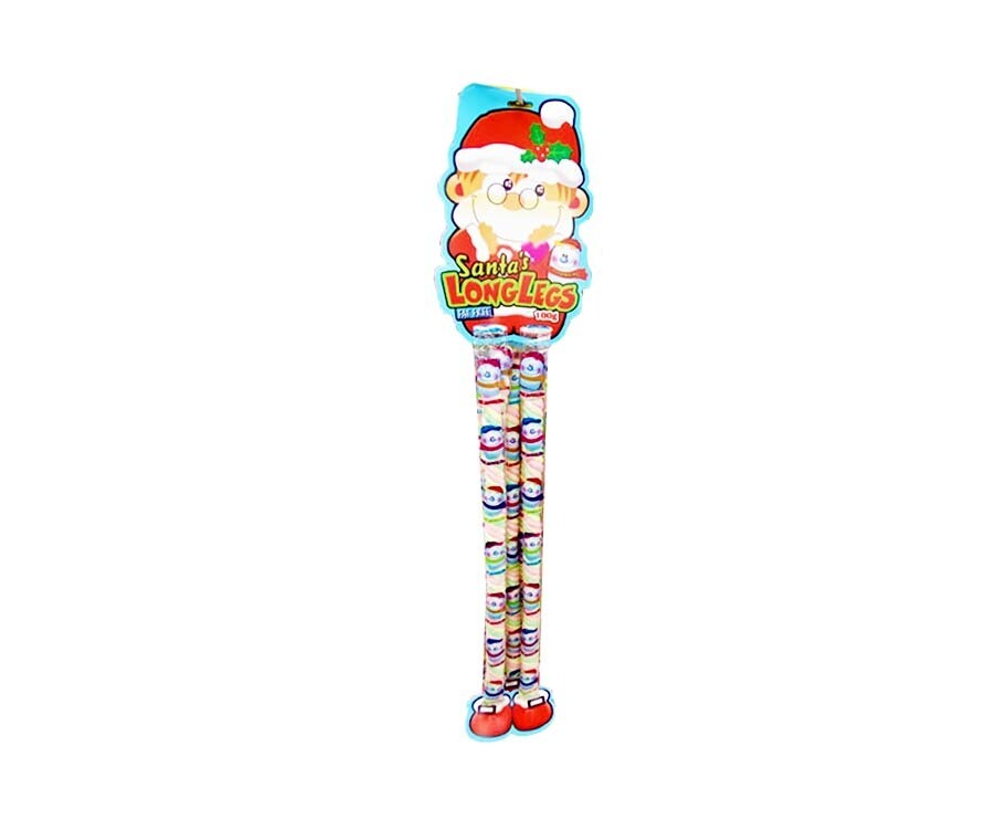 Santa&#39;s Long Legs Fat Free Marshmallows 100g