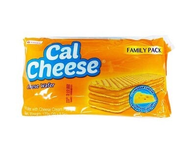 Cal Cheese Cheese Wafer with Cheese Cream Filling Family Pack (20 Packs x 8.5g) 170g