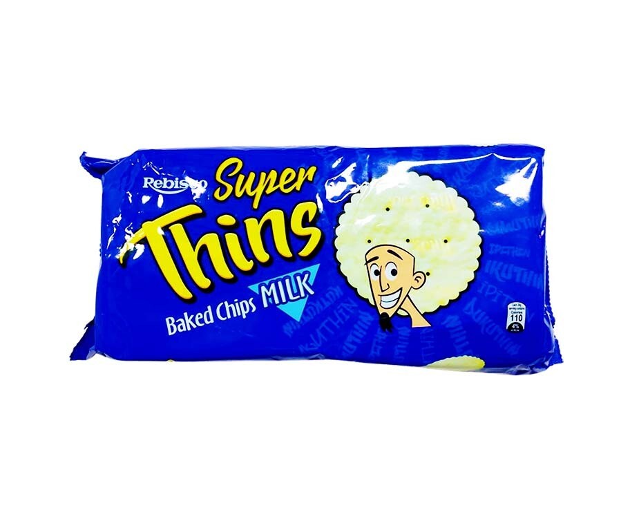Rebisco Super Thins Baked Chips Milk (10 Packs x 26g)