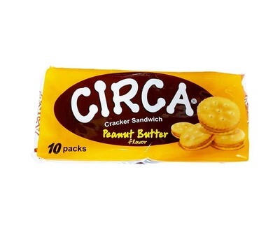Circa Cracker Sandwich Peanut Butter Flavor (10 Packs x 32g)