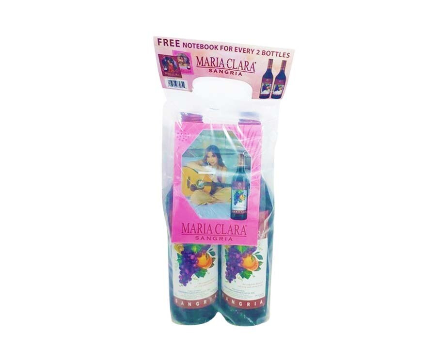Maria Clara Sangria (2 Packs x 750mL) + Free Notebook