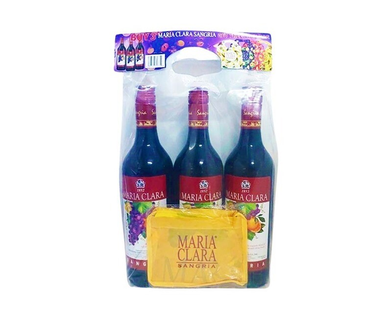 Maria Clara Sangria (3 Packs x 750mL) + Free Foldable Tote Bag
