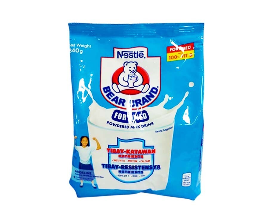 Nestlé Bear Brand Fortified Powdered Milk Drink 840g
