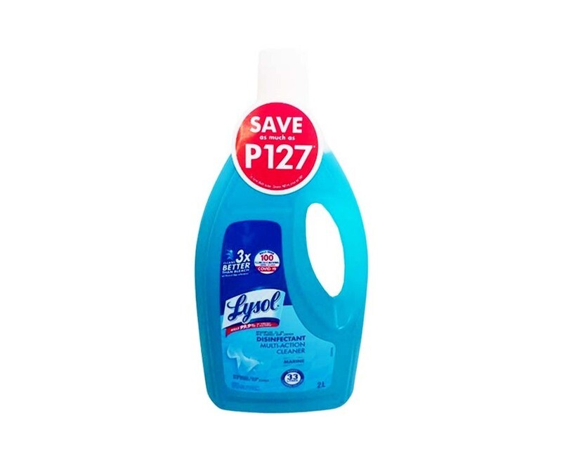 Lysol Disinfectant Multi-Action Cleaner Marine 2L