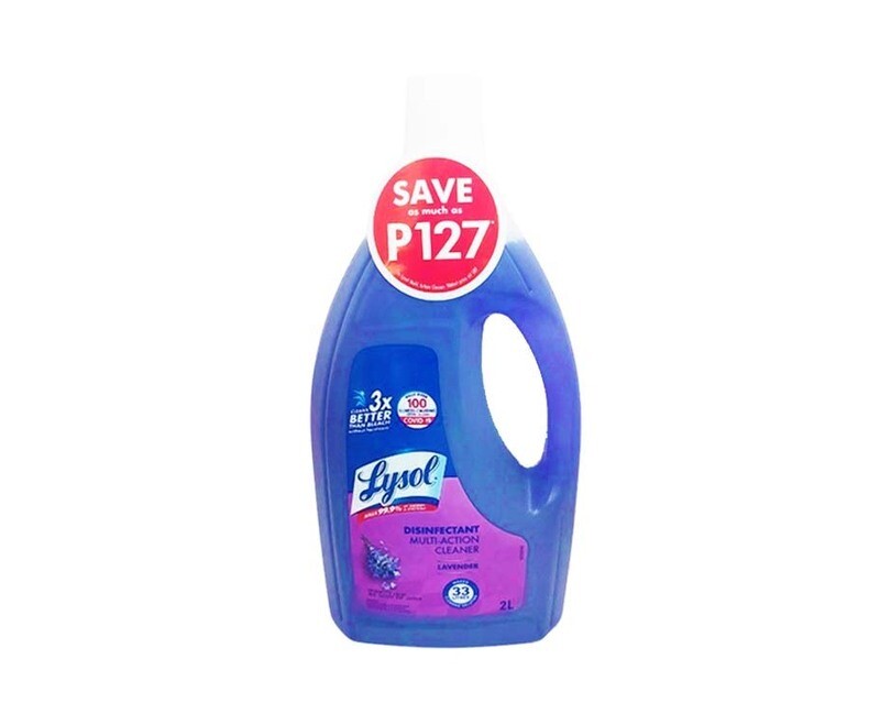 Lysol Disinfectant Multi-Action Cleaner Lavender 2L