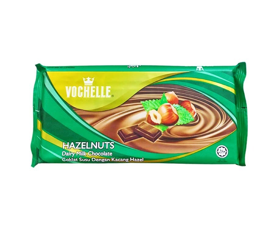 Vochelle Hazelnuts Dairy Milk Chocolate 175g