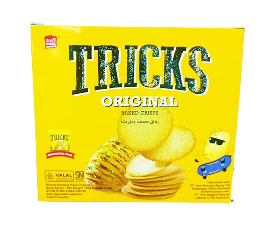 Tricks Baked Crisps Original 180g