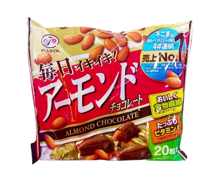 Fujiya Almond Chocolate 22 Pieces 101g