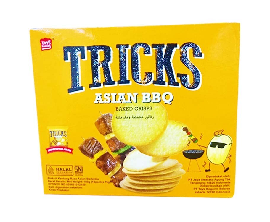 Tricks Baked Crisps Asian BBQ 180g