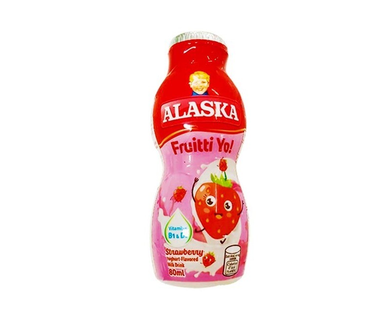 Alaska Fruitti Yo! Strawberry Yoghurt Flavored Milk Drink 80mL