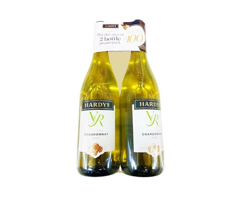 Hardys VR Chardonnay 2022 (2 Bottles x 750mL)