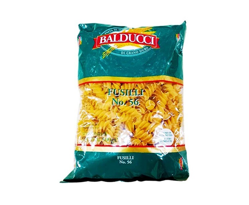 Balducci Pasta Di Semola Di Grano Duro Fussili No. 56 500g