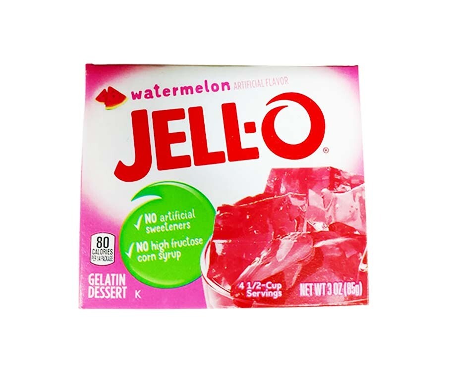Jell-O Watermelon Gelatin Dessert 85g