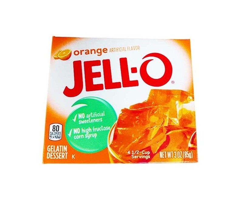 Jell-O Orange Gelatin Dessert 85g