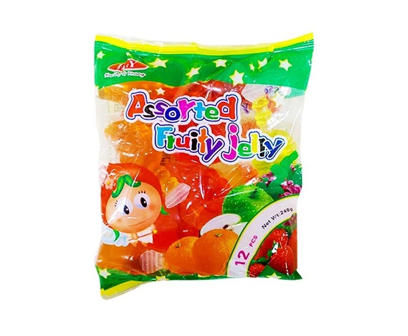 H&amp;Y Assorted Fruity Jelly 12 Pieces 240g