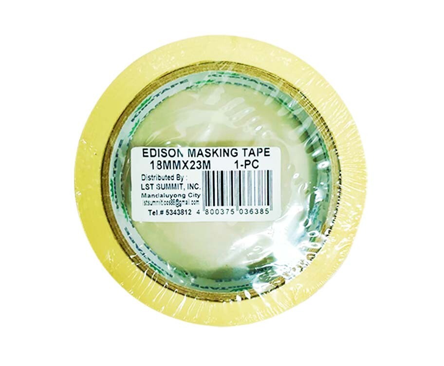 Edison Masking Tape 18mm x 23m 1 Pieces