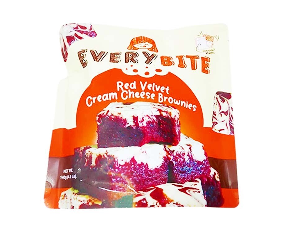 Every Bite Red Velvet Cream Cheese Brownies 140g
