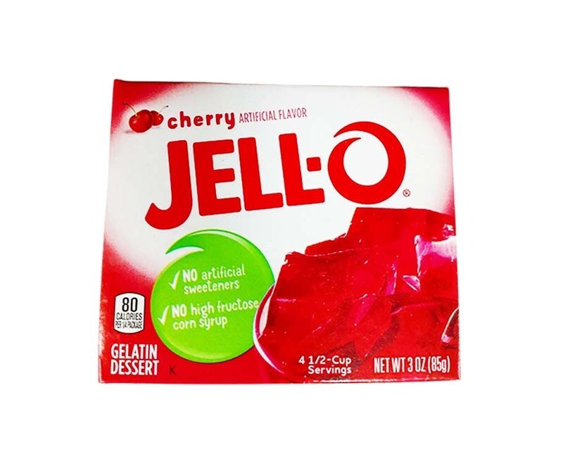 Jell-O Cherry Gelatin Dessert 85g
