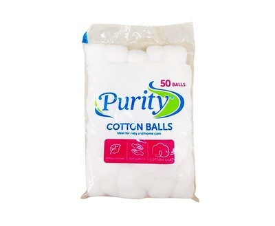 Purity Hypoallergenic Cotton 50 Balls