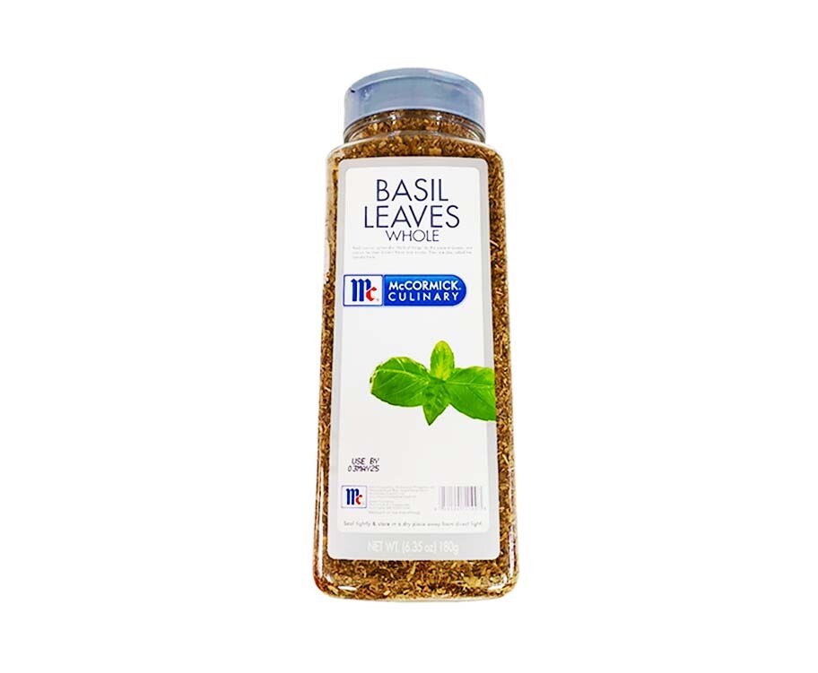 McCormick Culinary Basil Leaves Whole 180g