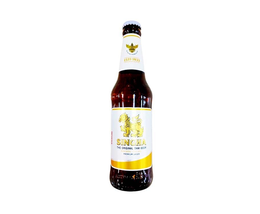 Singha The Original Thai Beer Premium Lager 330mL