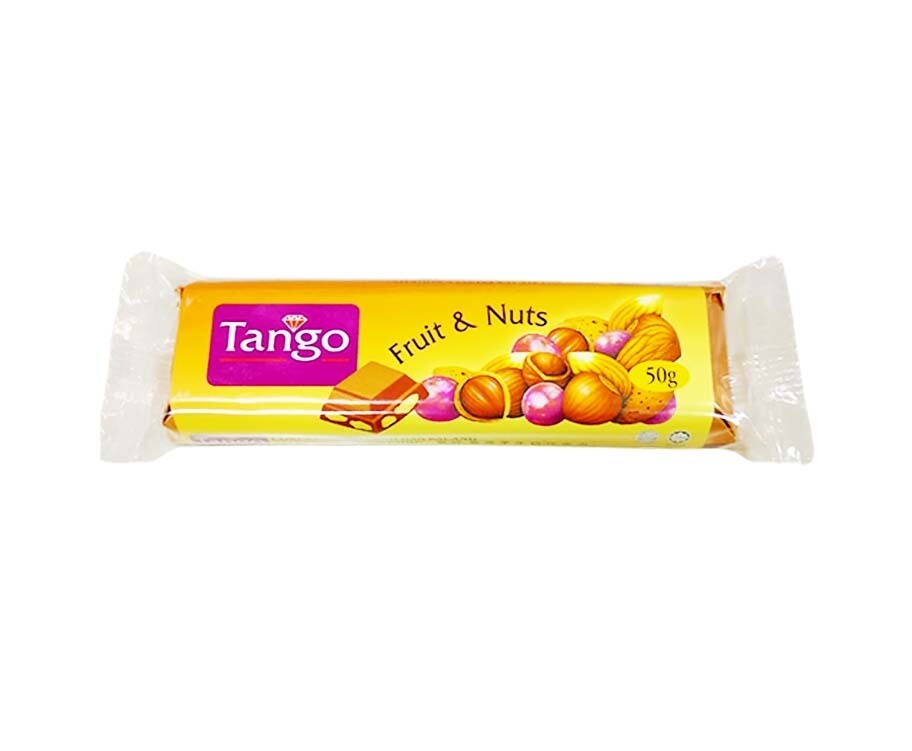 Tango Fruit &amp; Nuts Milk Chocolate 50g