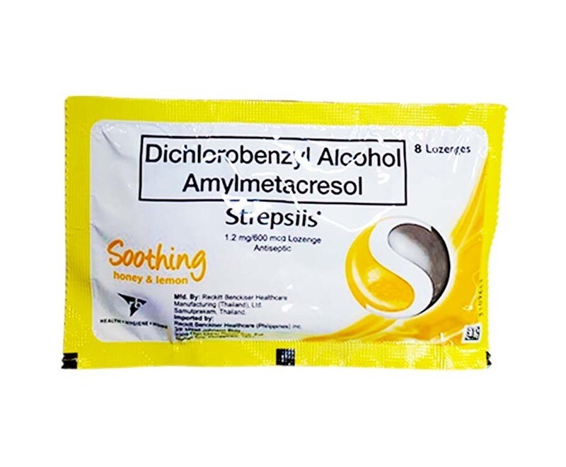 Strepsils Soothing Honey &amp; Lemon 8 Lozenges